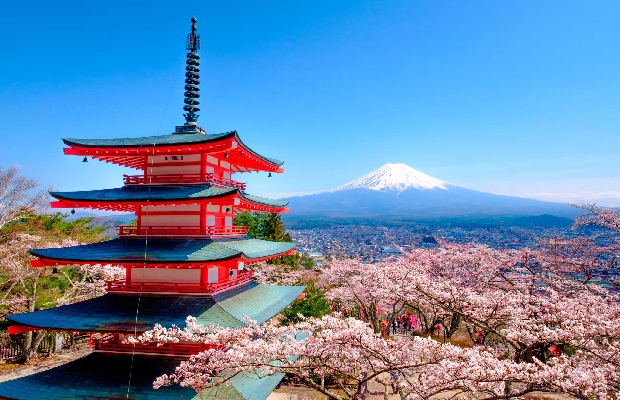 Tour du lịch Cung đường Vàng Nhật Bảno 5N5Đ mùa hoa anh đào