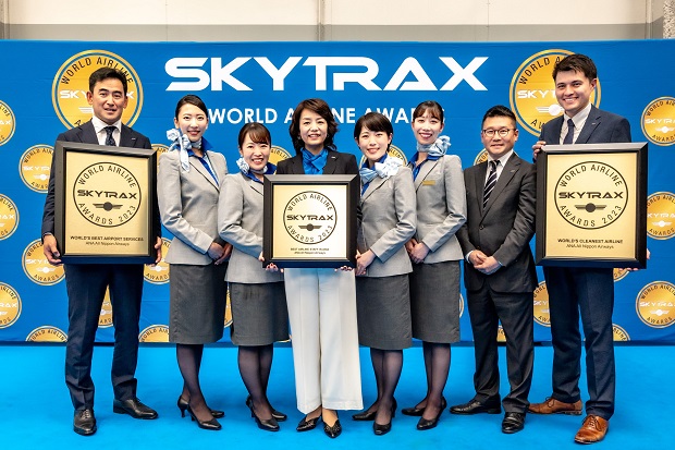 chứng nhận skytrax hãng hàng không ANA