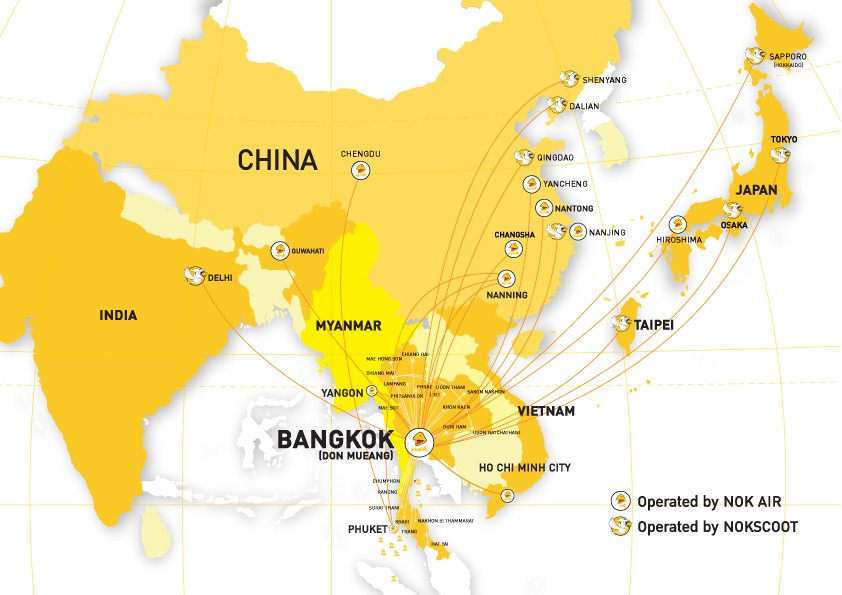 mua vé máy bay Nok Air