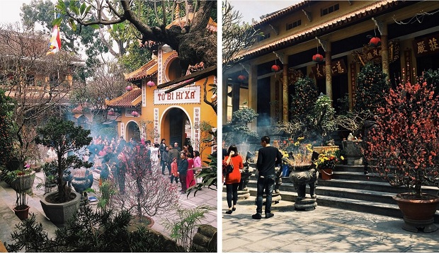 du lịch lễ ch&ugrave;a Qu&aacute;n Sứ đầu năm