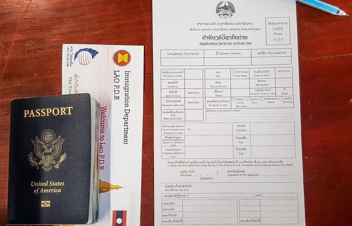 dịch vụ làm visa đi lào Visa Thái Dương