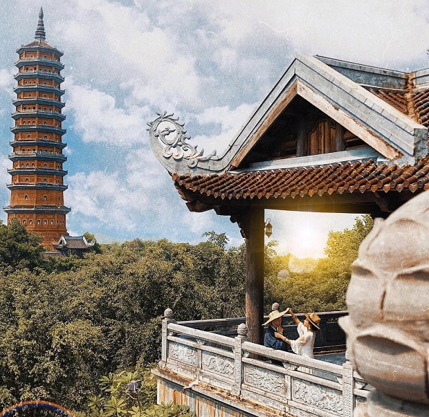 Du xuân vãng cảnh chùa Bái Đính Kinh nghiệm đi du lịch Tết Nguyên Đán - Chùa Bái Đính