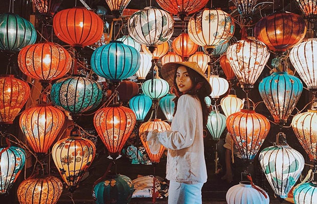Những bức ảnh cực chất với đèn lồng Hội An Du lịch Hội An Tết Nguyên Đán