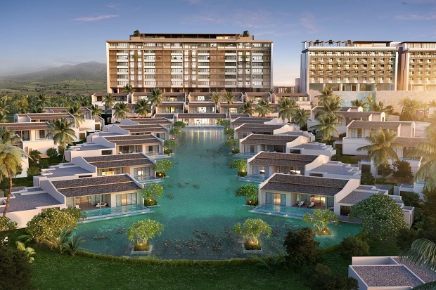 Toàn cảnh khuôn viên khách sạn 6 sao Phú Quốc