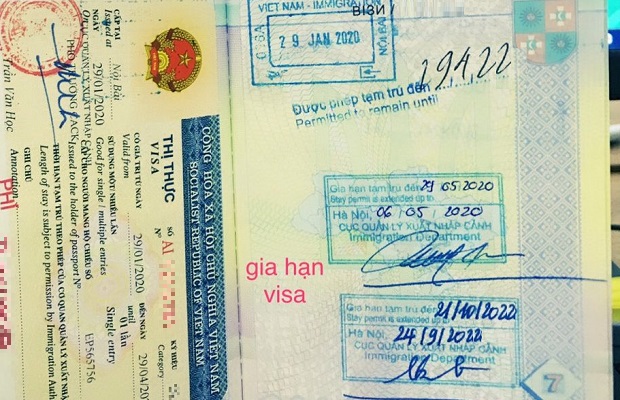 gia hạn visa việt nam