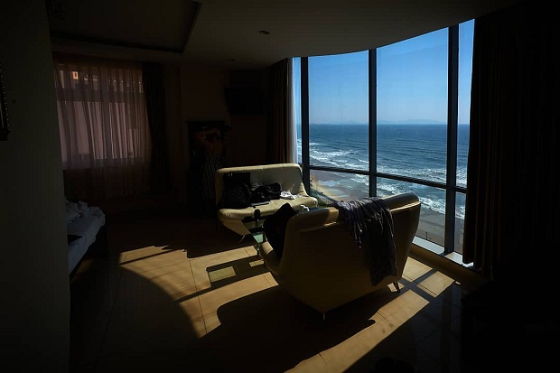 Không gian khách sạn có ghế tình yêu ở Vũng Tàu