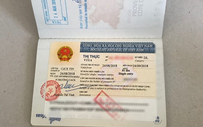 xin visa việt nam