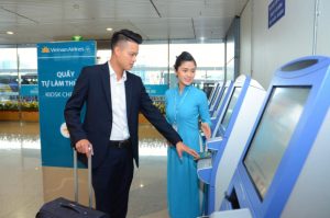 [Hot] – Dịch vụ tự làm thủ tục hành lý tại sân bay của Vietnam Airlines