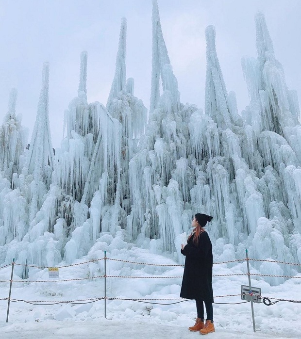 Tận hưởng băng giá ở Chilgapsa 2/2020 Lễ hội băng Hàn Quốc Chilgapsa 2/2020