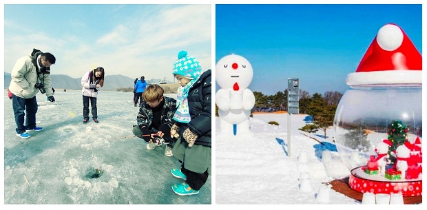 Lễ hội câu cá băng Cheongpyeong Hàn Quốc