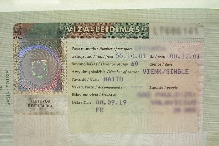 Visa Lithuania