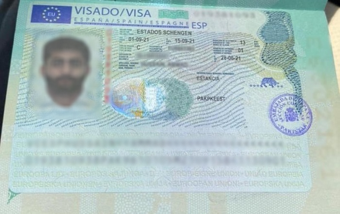 visa đi t&acirc;y ban nha