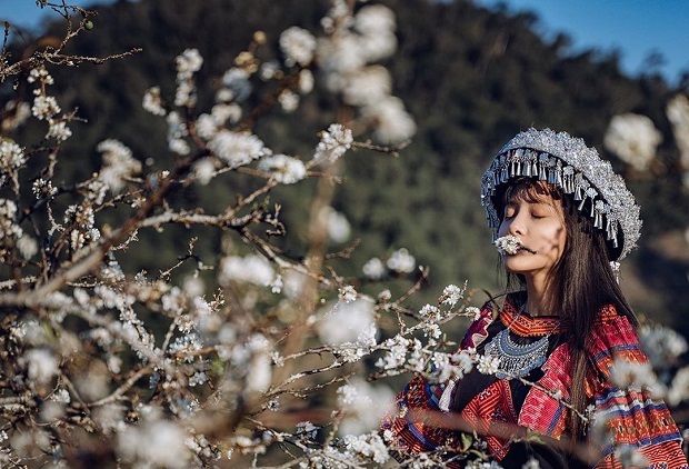 du lịch Mộc Châu tháng 2