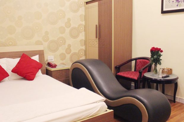 Khách sạn Peace có ghế tình yêu