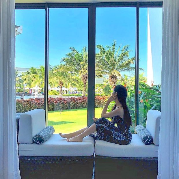 Phòng Deluxe "view garden" khách sạn Sunrise Premium khách sạn gần sân bay Chu Lai-Sunrise Premium