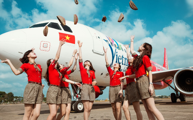 săn v&eacute; khuyến m&atilde;i Vietjet Air
