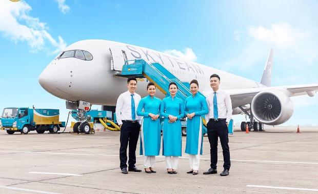 vé máy bay đi canada Vietnam Airlines