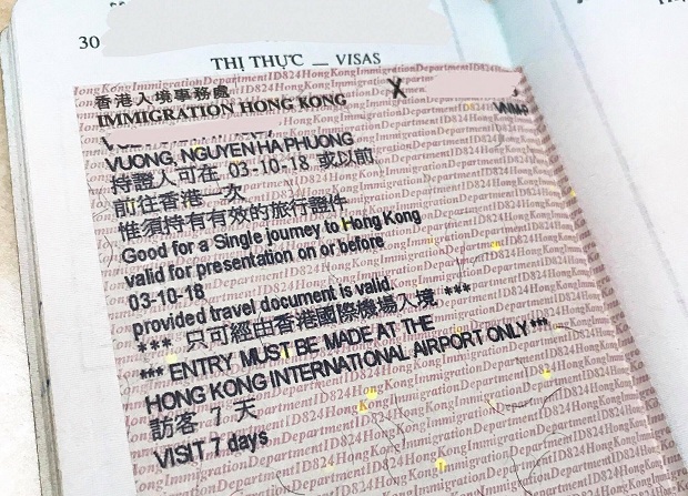 Chuẩn bị Visa du lịch Hồng Kông