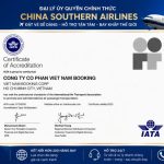 Đại lý vé máy bay China Southern Airlines ủy quyền tại Việt Nam