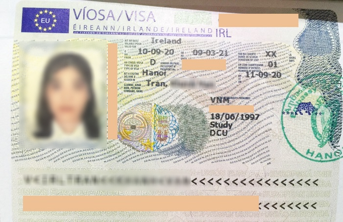visa đi ireland