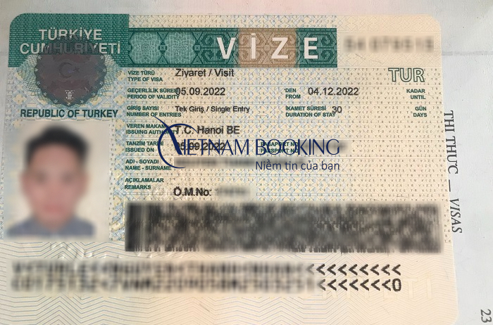 dịch vụ l&agrave;m visa thổ nhĩ kỳ