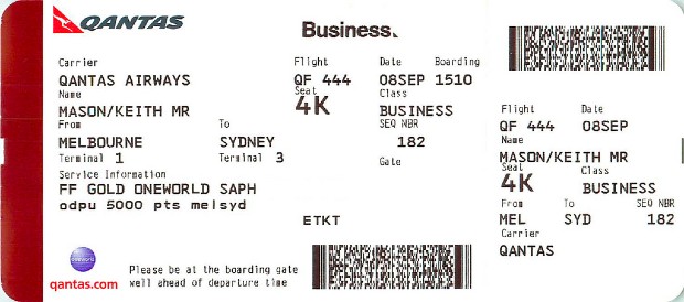 Vé máy bay Qantas Airways