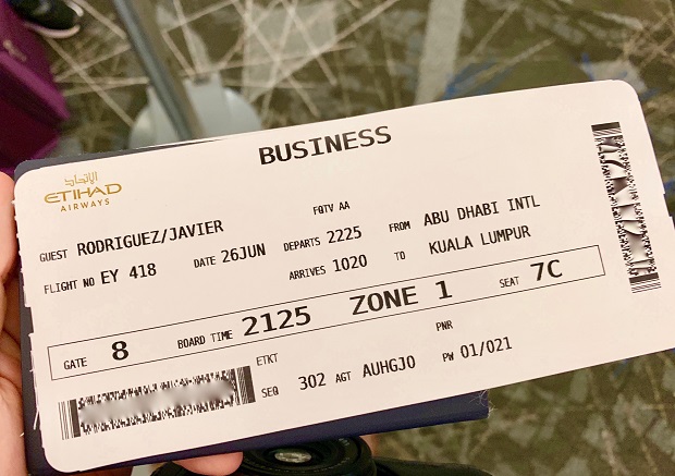 hoàn vé Etihad Airways 