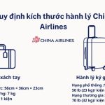 Cập nhật mới nhất quy định hành lý China Airlines – Vietnam Booking