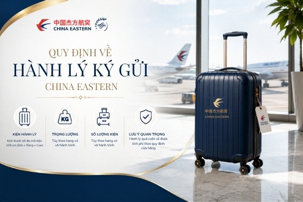 K&iacute;ch thước v&agrave; trọng lượng trong Quy định về h&agrave;nh l&yacute; China Eastern