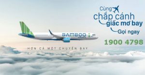 Số điện thoại tổng đài đặt vé máy bay Bamboo Airways