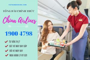 Tổng đài vé máy bay China Airlines | Hỗ trợ 24/7