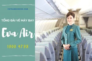 Số tổng đài vé máy bay EVA Air | Chính thức tại Việt Nam