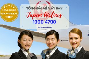 Tổng đài vé máy bay Japan Airlines chính thức tại Việt Nam