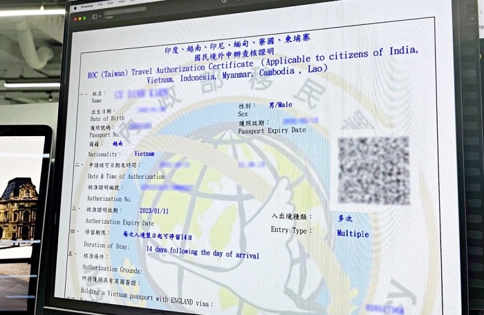 dịch vụ làm visa đài loan