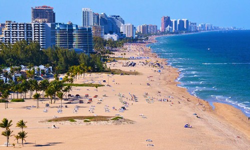 Bãi biển Fort Lauderdale ve may bay tu da nang di Fort Lauderdale gia re