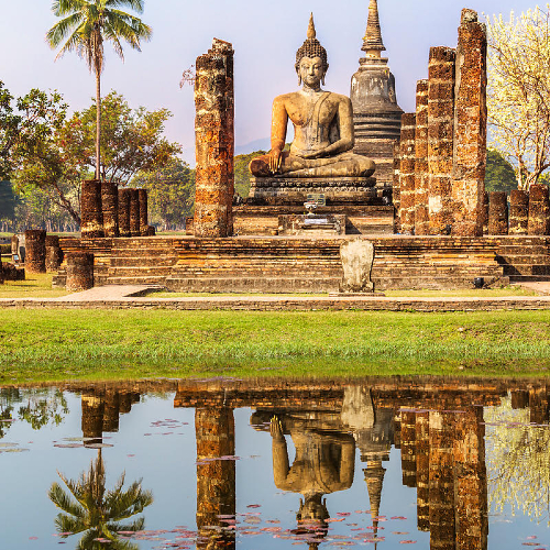 Công viên lịch sử Sukhothai - nơi lưu giữ nhiều giá trị văn hóa, lịch sử của người Thái vé máy bay từ Đà Nẵng đi Sukhothai