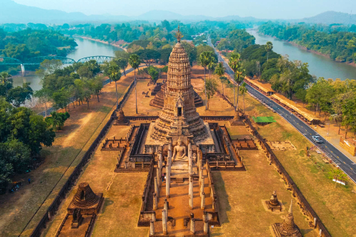 Sukhothai - cố đô cổ kính đầu tiên của đất nước Thái Lan vé máy bay từ Đà Nẵng đi Sukhothai giá rẻ