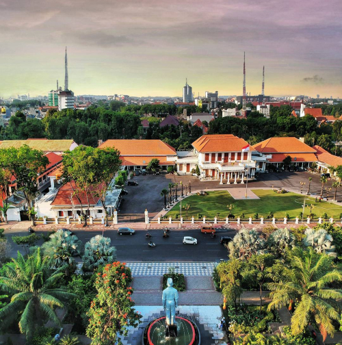 Một góc bình yên của thành phố Surabaya Vé máy bay đi Surabaya