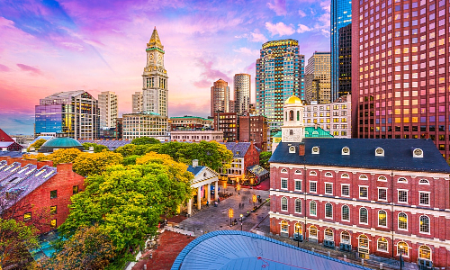 vé máy bay đi Boston