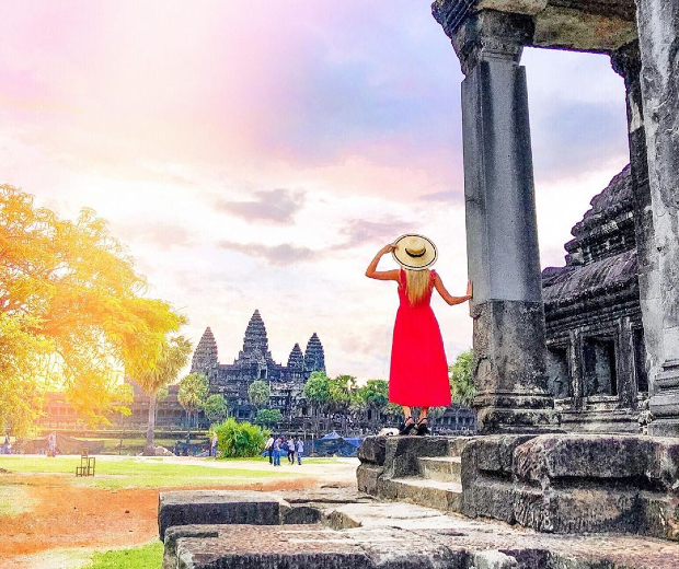 mua vé máy bay đi Campuchia