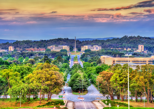 vé máy bay đi Canberra