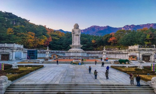 Đền Donghwasa Vé máy bay giá rẻ đi Daegu