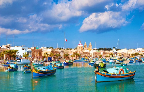 vé máy bay đi malta
