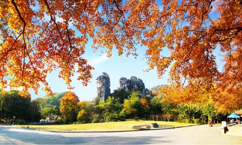 Công viên Thất Tinh Vé máy bay giá rẻ đi Guilin