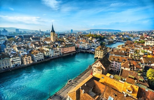 vé máy bay đi Zurich
