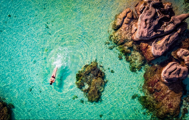 Thiên đường biển trong xanh ở Phú Quốc vé máy bay từ Vinh đi Phú Quốc