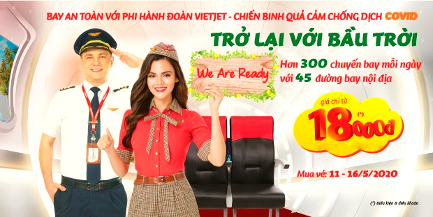 khuyến mãi Vietjet Air