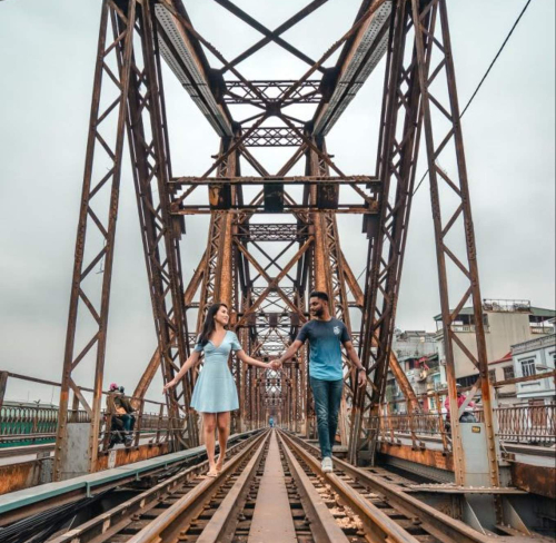 Cầu Long Biên lịch sử gắn liền với hình ảnh Hà Nội vé máy bay từ Jeju đi Hà Nội giá rẻ