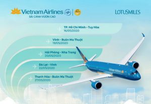 Vietnam Airlines mở 5 đường bay nội địa – Vé ưu đãi chỉ từ 109.000Đ