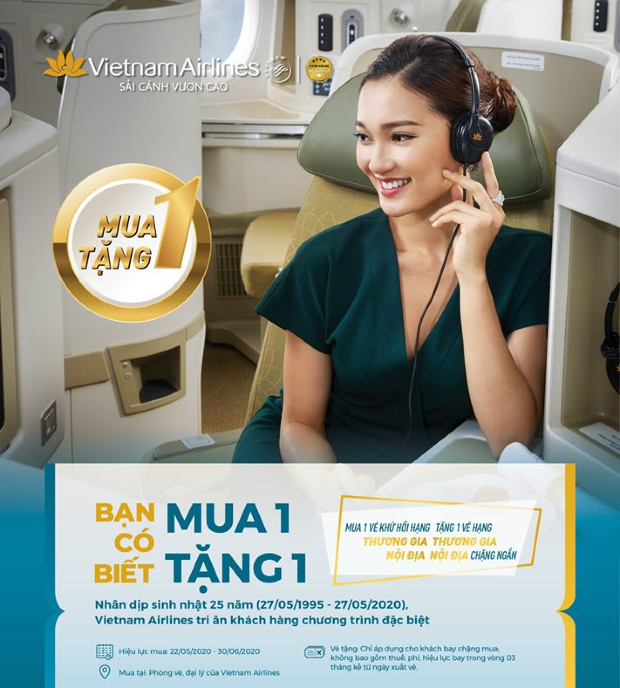 hạng thương gia Vietnam Airlines